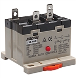 Kacon 730-1QR-220VAC Electro Mechanical Power Relay, DIN Rail Mount