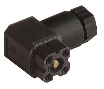 Black G4W1F 4 Pole Connector