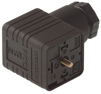Din 43650 250V Rectified Form A Connector with Varistor