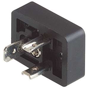 Hirschmann Male Solenoid Valve Connector