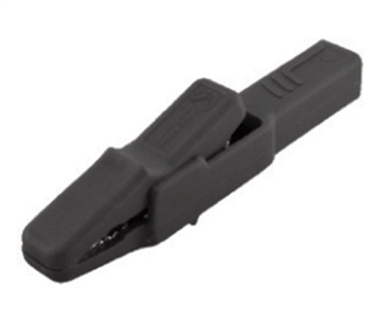 Hirschmann 932435-100 Black Alligator Clip