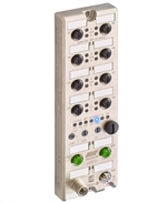 16 Digital Input/Output I/O DCU, M12 Distribution Block, L-Coded Power