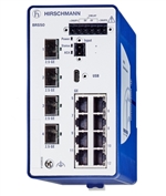 Hirschmann BRS50-8TX/4SFP Managed Ethernet Switch