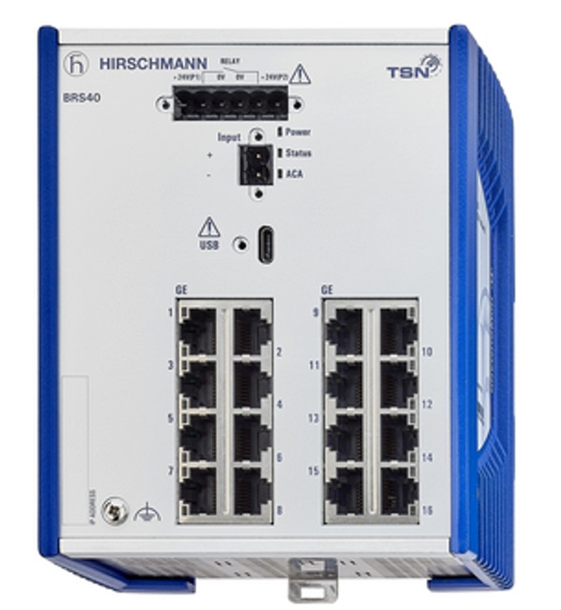 Hirschmann 942170-064 BRS40-16TX-EEC Gigabit Ethernet Switch