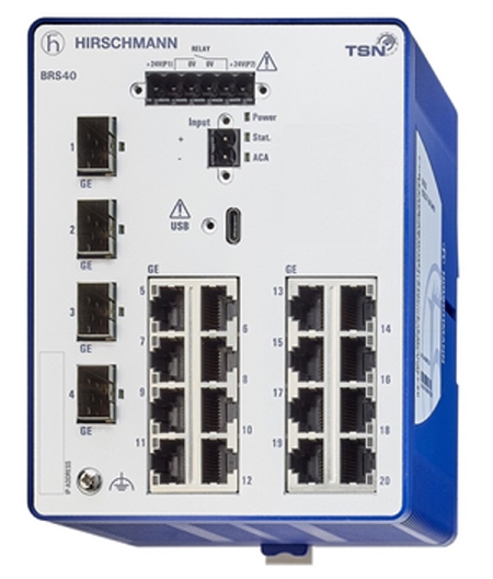 Hirschmann BRS40-16TX/4SFP Managed Ethernet Switch