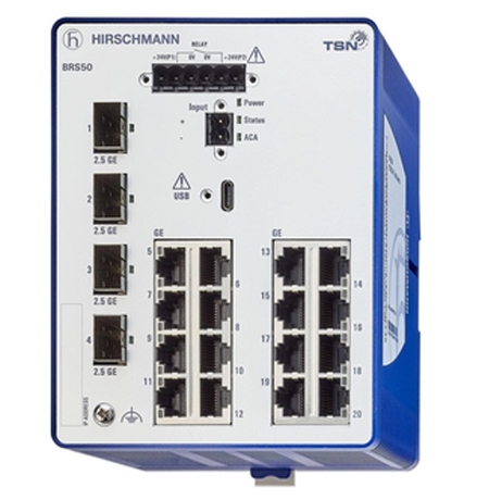 Hirschmann BRS50-16TX/4SFP Managed Ethernet Switch