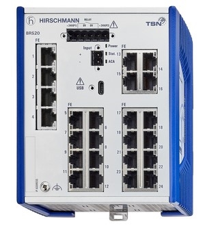 Hirschmann BRS20-24TX-EEC Managed Switch