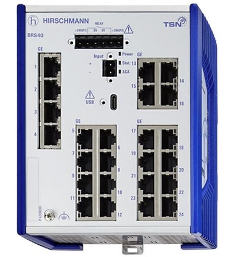Hirschmann BRS40-24TX-EEC Managed Gigabit Switch