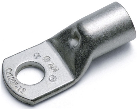 A1-M4 Non-Insulated Crimping Lug, Stud Size 8, 12-10 AWG