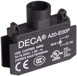 Deca Lamp Socket Adapter for A20 Series Push Buttons