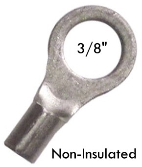A9 Non Insulated 22-16 AWG Ring Terminal