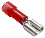 Mueller AI-50192N Red Nylon Insulated Female Quick Disconnect Terminal, 22-18 AWG, .187" X .02"