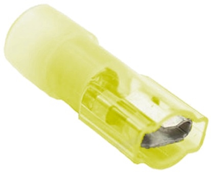 Mueller AI-50213 Nylon Fully Insulated Quick Disconnect Terminal, 12-10 AWG, .25" X .032"