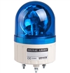 Menics 86mm Beacon Light, 12V, Blue, Rotating