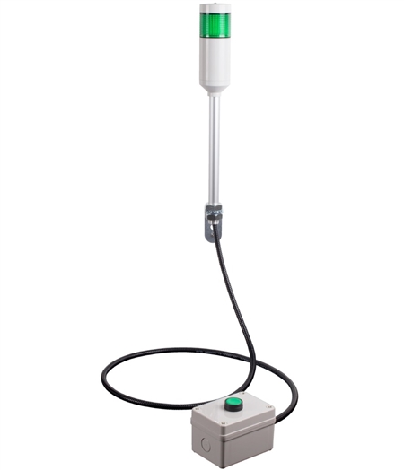 Menics ATEPR-10-G 1 Tier Tower Light, Green