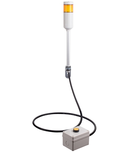 Menics ATEPR-10-Y 1 Tier Tower Light, Yellow