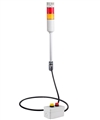 Menics ATESR-10-RY-Z 2 Tier Tower Light, Red Yellow