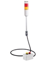 Menics ATESR-15-RY-B 2 Tier Tower Light, Red Yellow