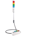 Menics ATESR-15-RYGBC 5 Tier Tower Light, Red Green Yellow Blue Clear