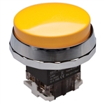 Kacon B30-21Y-H65 65 mm Push Button, Yellow, Extended Head