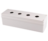 Boxco BC-AGS-2204 Push Button Box, 4 Position, 22 mm, ABS Plastic