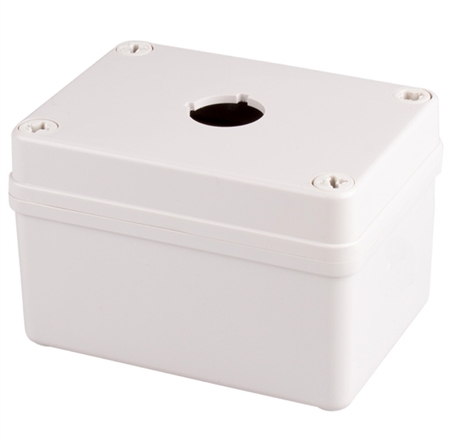 Boxco BC-AGS-3001 Push Button Box, 1 Position, 30 mm, ABS Plastic