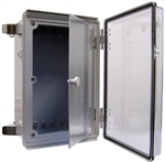 Boxco BC-ATF-506025 Dual Door Enclosure, 530x630x255, ABS Plastic