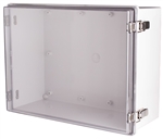 Boxco BC-ATH-433318 Enclosure, 430x330x180, Clear Hinged Lid, ABS Plastic