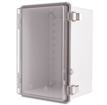 Boxco BC-ATP-203018 Enclosure, 200x300x180, Clear Hinged Lid, ABS Plastic