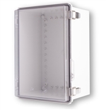 Boxco BC-ATP-253518 Enclosure, 250x350x180, Clear Hinged Lid, ABS Plastic