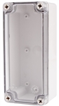 Boxco BC-ATS-081808 Screw Cover Enclosure, Clear Cover, ABS Plastic