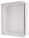 Boxco BC-ATS-212310 Screw Cover Enclosure, Clear Cover, ABS Plastic