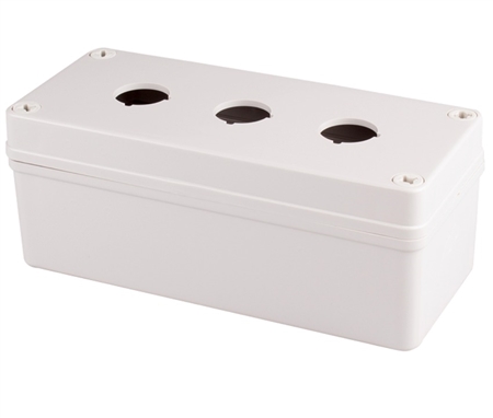 Boxco BC-CGS-2203 Push Button Box, 3 Position, 22 mm, PC