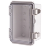 Boxco BC-CTP-101508 Hinged Lid Enclosure, Clear Cover, Polycarbonate