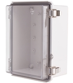 Boxco BC-CTP-172210 Enclosure, 170x220x100, Clear Cover Hinged Lid, Polycarbonate