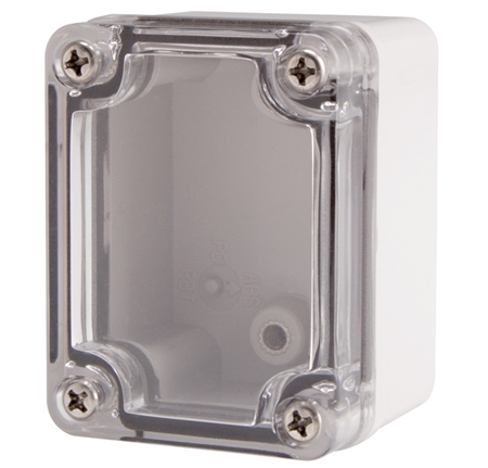 Boxco BC-CTS-050604 Screw Cover Enclosure, Clear Cover, Polycarbonate