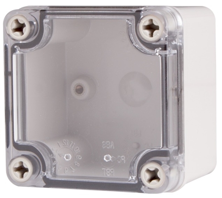 Boxco BC-CTS-080806 Screw Cover Enclosure, Clear Cover, Polycarbonate