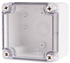 Boxco BC-CTS-101007 Screw Cover Enclosure, Clear Cover, Polycarbonate