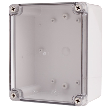 Boxco BC-CTS-141709 Screw Cover Enclosure, Clear Cover, Polycarbonate