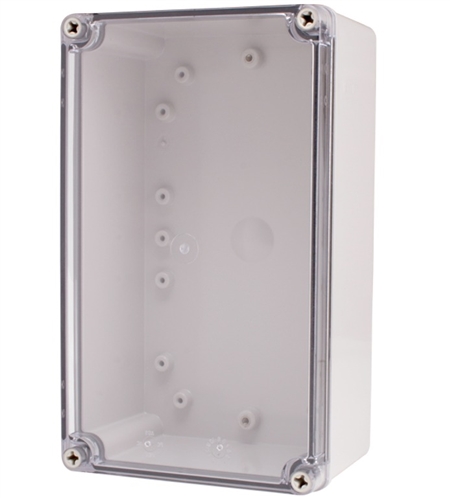 Boxco BC-CTS-152510 Screw Cover Enclosure, Clear Cover, Polycarbonate