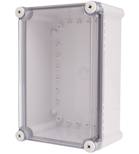 Boxco BC-CTS-192813 Screw Cover Enclosure, Clear Cover, Polycarbonate