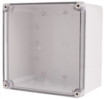 Boxco BC-CTS-202013 Enclosure, 200x200x130, Clear Screw Cover, Polycarbonate