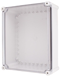 Boxco BC-CTS-212310 Enclosure, 210x230x100, Clear Screw Cover, Polycarbonate