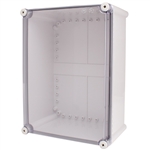 Boxco BC-CTS-283818 Screw Cover Enclosure, Clear Cover, Polycarbonate