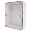 Boxco BC-CTS-334318 Screw Cover Enclosure, Clear Cover, Polycarbonate