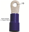 BFND5 Nylon Insulated 16-14 AWG Ring Terminal