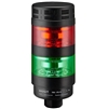 Qronz BTL70BK-AFRG-QD12 Red Green LED Tower Light, Quick Disconnect, 12V