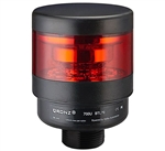 Qronz 1 Stack LED Tower Light, Red, Quick Disconnect, 12V