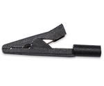 Mueller BU-109-0 Black Insulated Alligator Clip