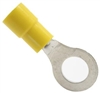Mueller BU-190700132 Vinyl Insulated Ring Terminal, Stud Size 1/4", 12-10 AWG
